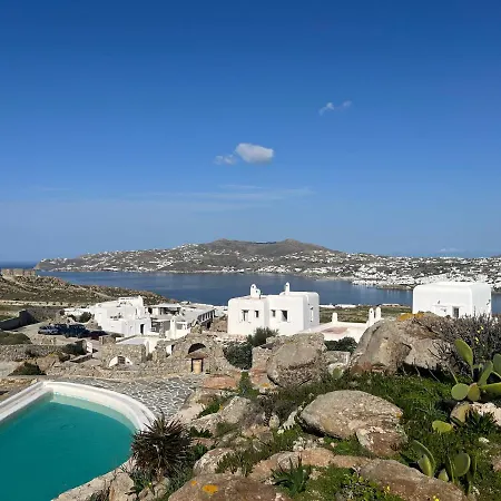 Island Blues Cozy House With View In Mykonos Holiday home Agios Ioannis Diakoftis
